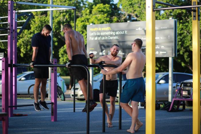 Workout hřiště