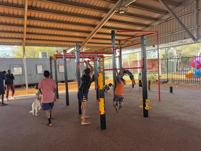 Workout hřiště