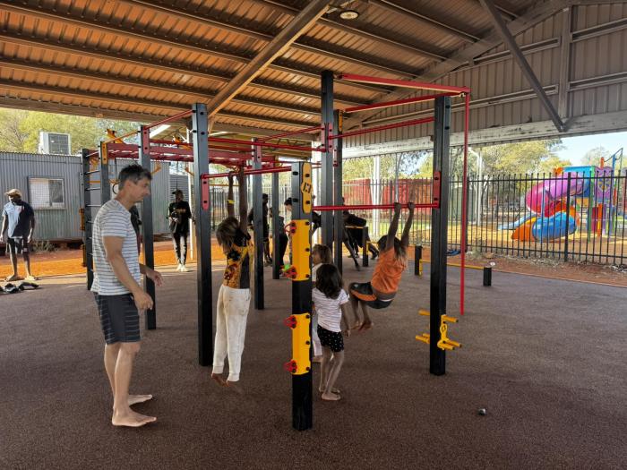 Workout hřiště