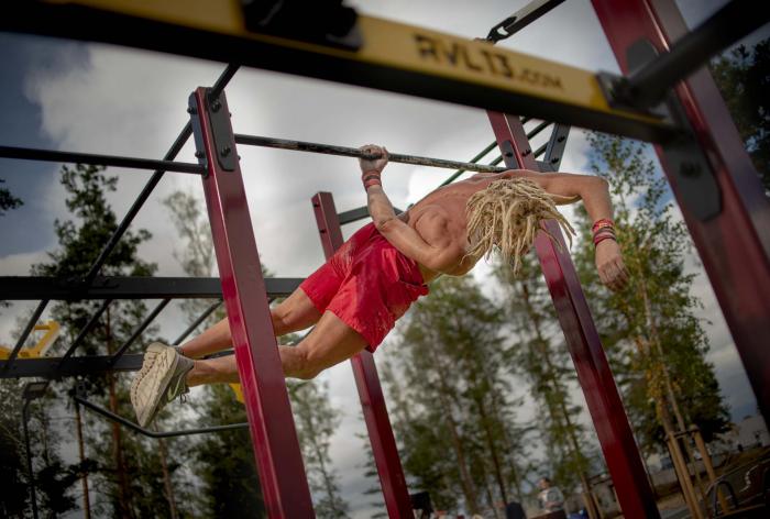 Workout hřiště