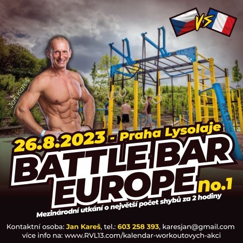 Battle Bar Europe No.1 Street Workout Parks
